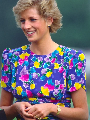 Принцесса Уэльская на матче по поло, 29 июня 1988
