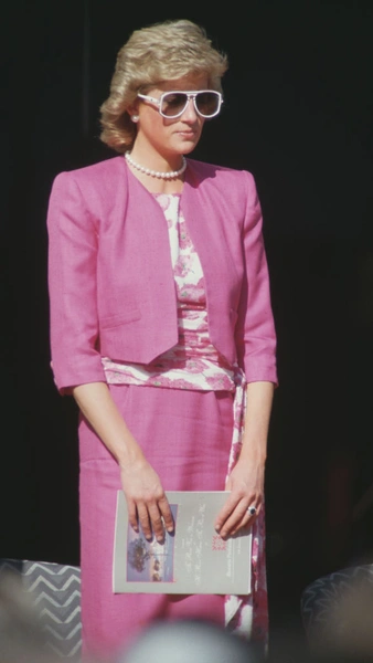 Принцесса Диана в Сиднее, январь 1988