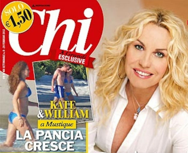 Обложка итальянского журнала Chi