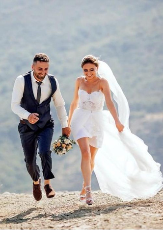 В каких платьях выходят замуж обычные грузинки: 20 реальных фото