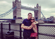 Анастасия Винокур с мужем провели медовый месяц в Лондоне