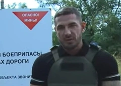 «Когда были прилеты, плыло в глазах»: Курбан Омаров отчитался о поездке на Донбасс