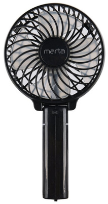 MARTA MT-FN2546 черный вентилятор портативый