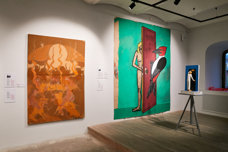 ВДСХ: выставка достижений современных художников в галерее ГУМ-Red-Line
