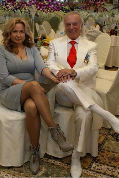 Илья Резник с супругой Ириной Романовой