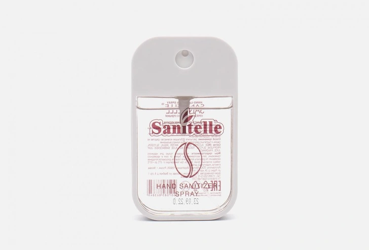 Антисептический спрей для рук Sanitelle Coffee 