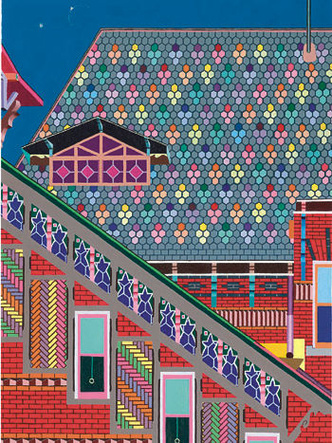 Джессика Парк. «Дом Марка Твена, блик затмения и Венера», 1999.