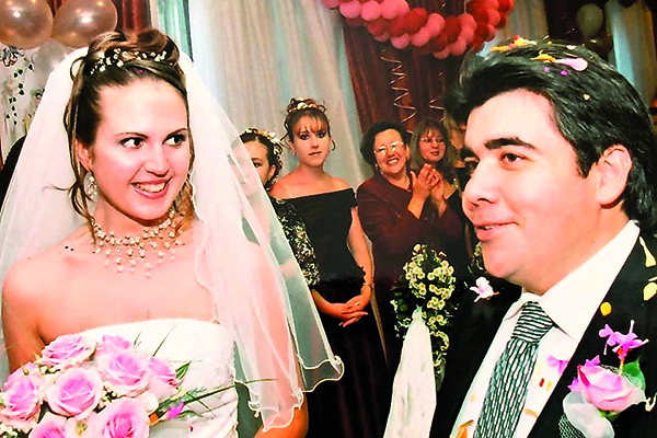 Свадьба Ирины и Рикардо состоялась 7 августа 2003 года