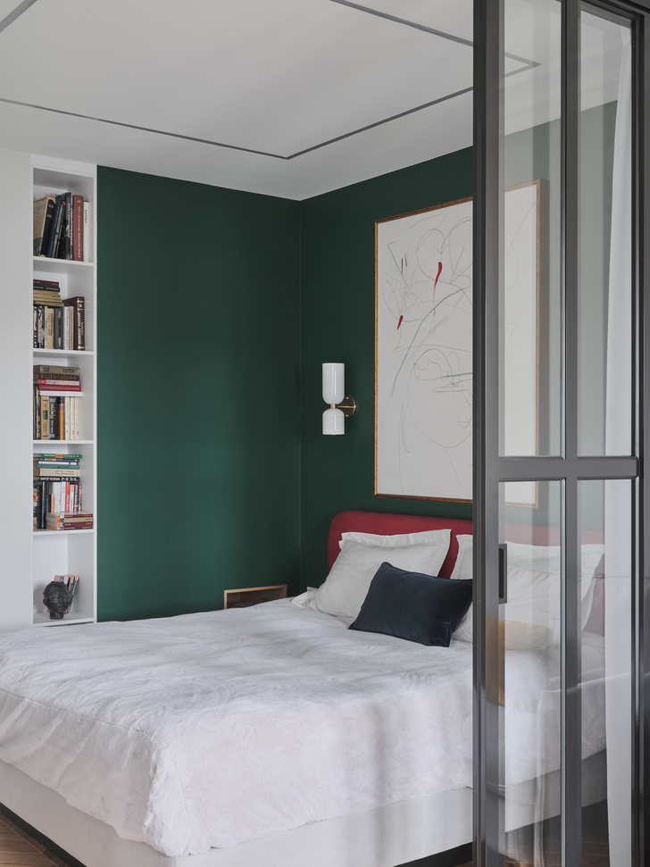 Квартира 48,4 м² в парижском стиле на берегу Невы