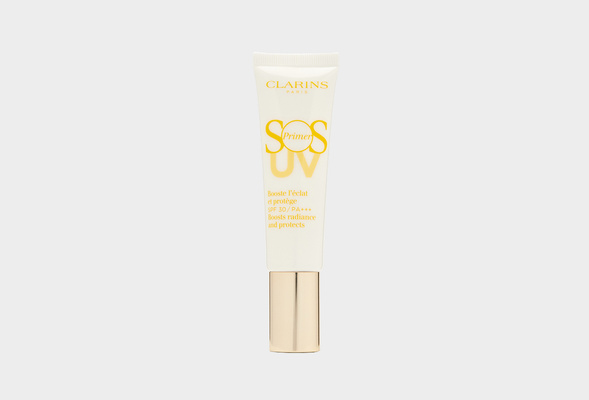 База под макияж Clarins SOS Primer UV, придающая сияние коже SPF 30