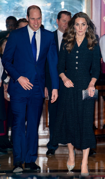Кейт Миддлтон и принц Уильям посетили мюзикл в Лондоне