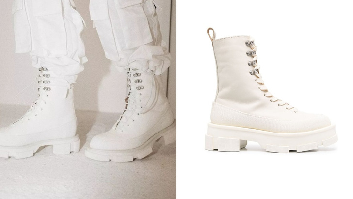White fall: белоснежные ботинки Both на платформе