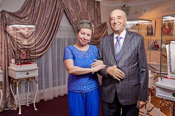Владимир Этуш и его супруга Елена