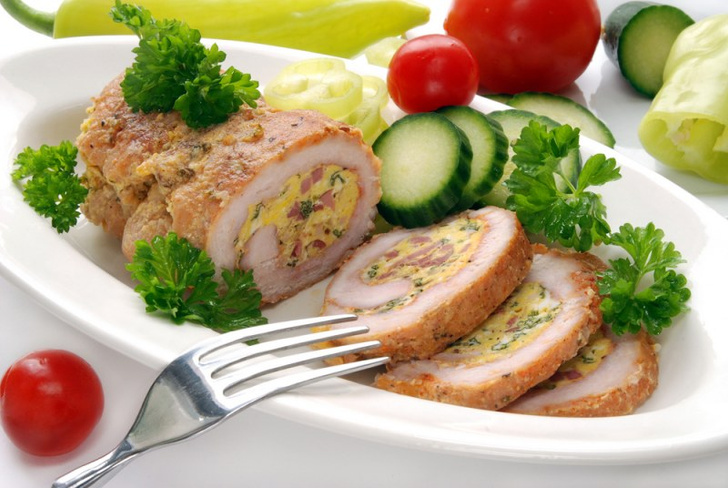 Куриный рулет