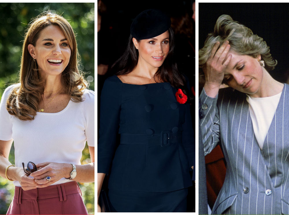 Почему Кейт смогла контролировать прессу, а Меган и Диана — нет | marieclaire.ru