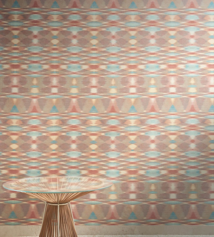 Дизайн Sunrise Flame, коллекция Missoni Home Wallcoverings 04, Missoni Home. | Источник: manders.ru