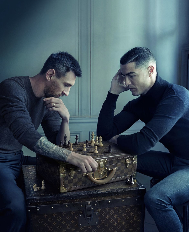Самая сенсационная реклама десятилетия — Роналду и Месси за шахматами