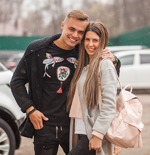 Майя Донцова и Леша Купин