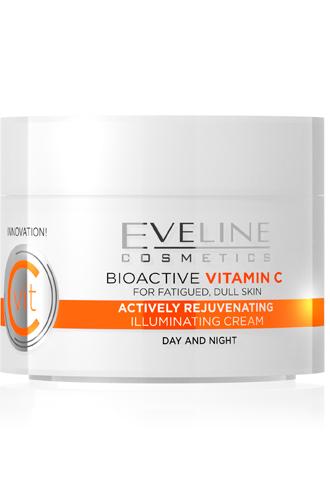 Омолаживающий крем для лица с витамином С Eveline Cosmetics 