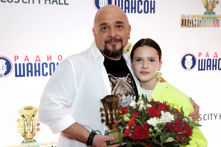 Сергей Трофимов с дочерью Елизаветой