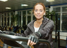 Жанна Фриске начала заниматься фитнесом