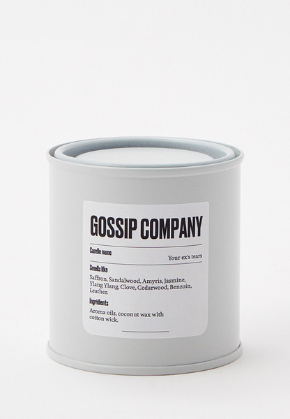 Ароматическая свеча Your ex's tears, Gossip Company