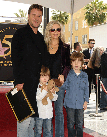 Рассел Кроу, жена, дети, Russell Crowe