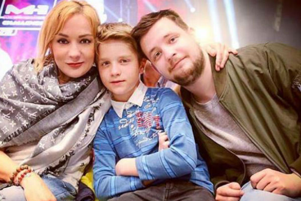 Татьяна с сыновьям Никитой и Александром