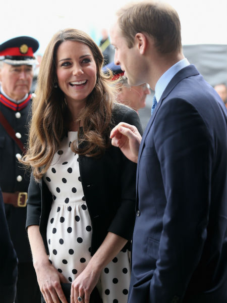 Кейт с мужем принцем Уильямом