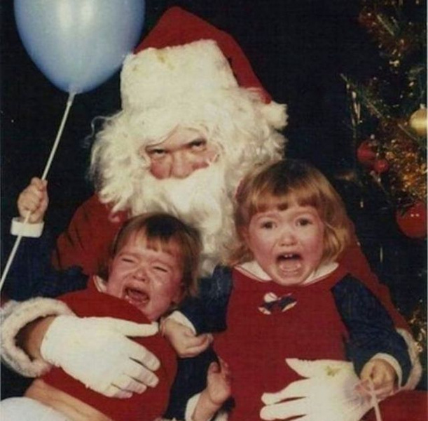 20 самых страшных Санта-Клаусов всех времен