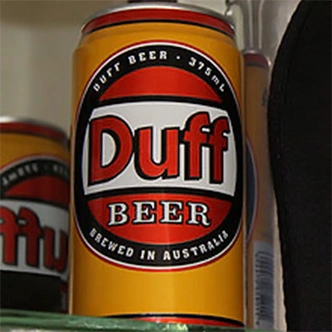 Настоящее пиво Duff