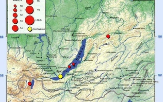 Эпицентр в акватории Байкала: в Сибири произошло два землетрясения за полчаса