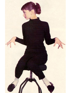 Одри Хепберн носила балетки и в жизни, и в кино