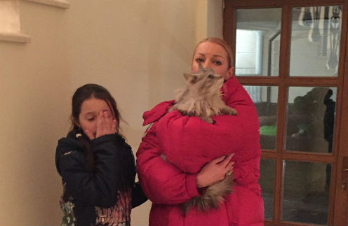 Ариадна и Анастасия Волочкова вернули беглеца домой