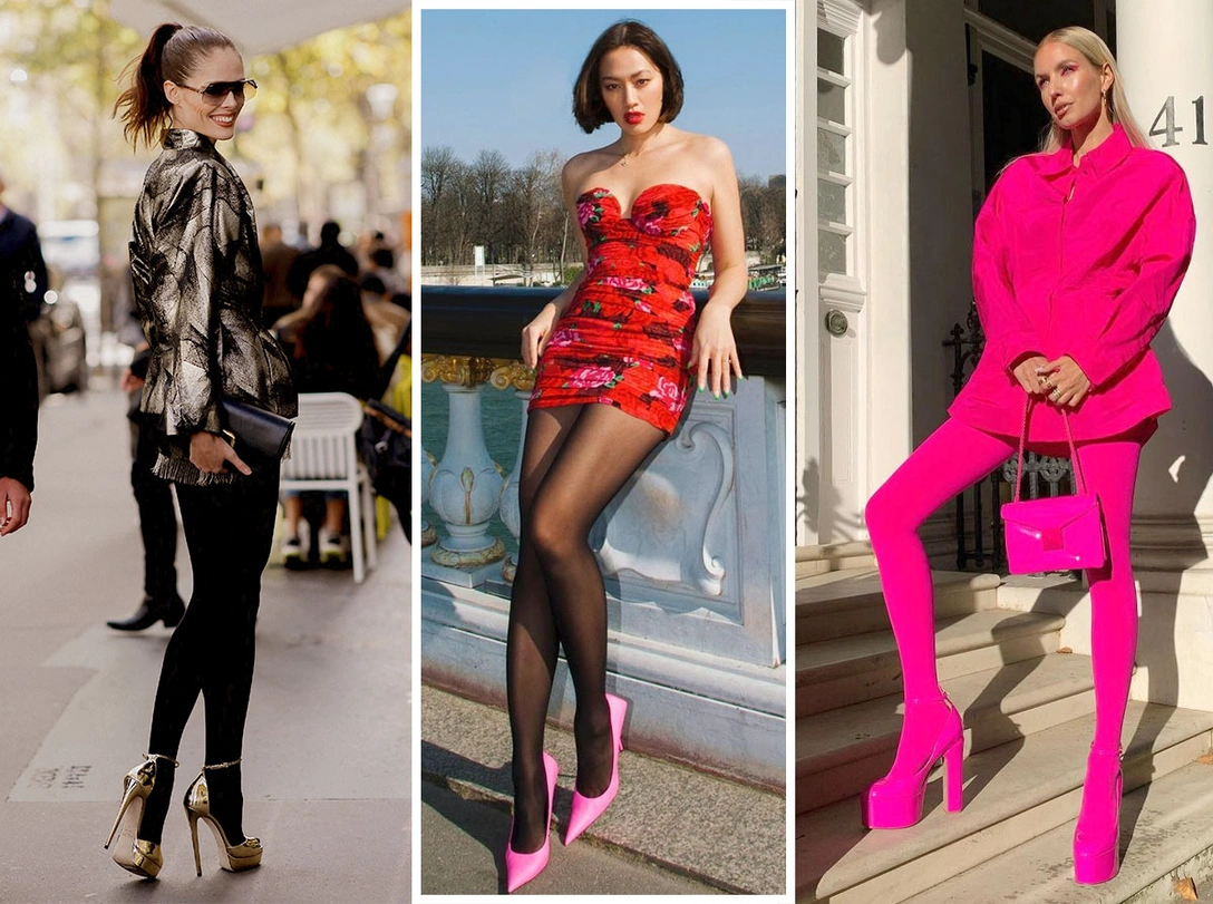 Какие колготки носить в этом сезоне, чтобы не выглядеть безвкусно и смешно: 5 главных советов | marieclaire.ru