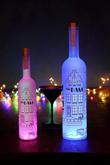 Sir Dam Vodka: похоже, не обошлось без светодиодов