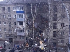 В Подмосковье из-за взрыва газа обрушился подъезд дома