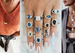 Серьги, кольца, браслеты: как правильно носить украшения