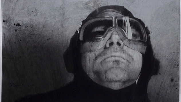 Кирилл Челушкин: рисунок в интерьере