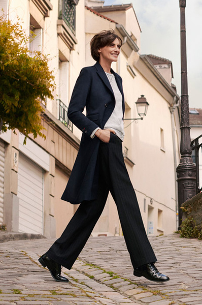 Ines de la Fressange x Uniqlo, осень-зима 2018