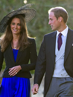 Герцогиня Кембриджская Кейт Миддлтон и ее супруг принц Уильям