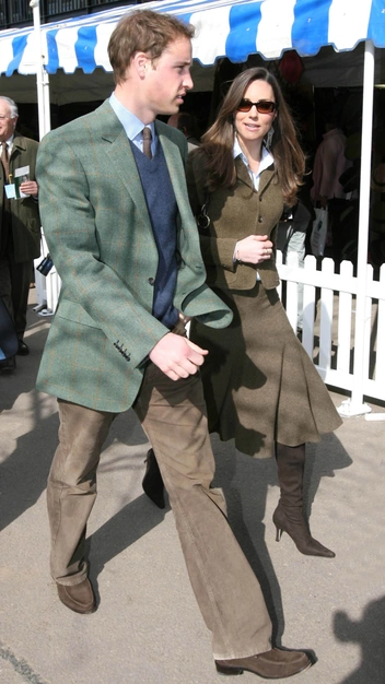 Принц Уильям и Кейт Миддлтон в Челтнеме, март 2007