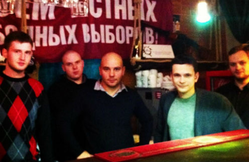 Илья Яшин (второй справа)