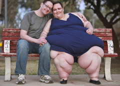 Полтонны любви: вторые половинки самых толстых людей мира