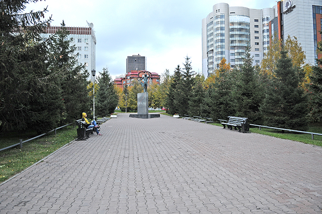 Расстояние между скамейками в парке