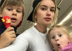 Елена Бушина попала в больницу с детьми
