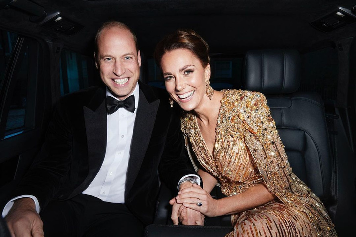 Фото №2 - Настоящие звезды: самая голливудская фотография Кейт Миддлтон и принца Уильяма, которой точно позавидуют Сассекские