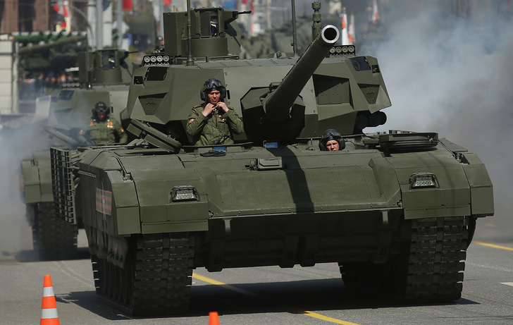 Фото №1 - Лучший танк в мире: Т-14 «Армата» запущен в производство