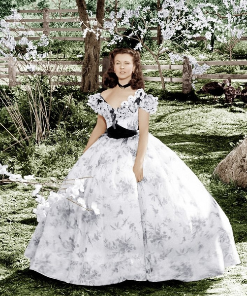 Платье Скарлетт О'Хары, которое понравилось Виктории Дайнеко