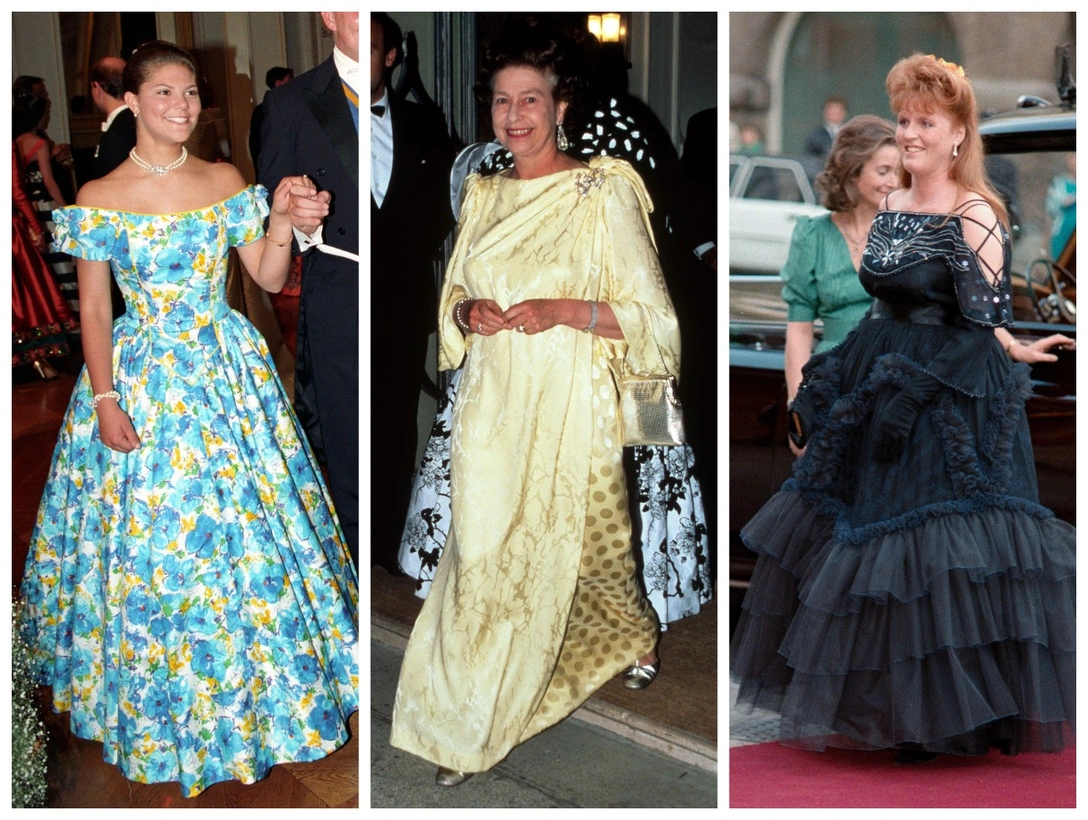 Провалы Короны: 15 худших вечерних платьев королевских особ в истории | marieclaire.ru